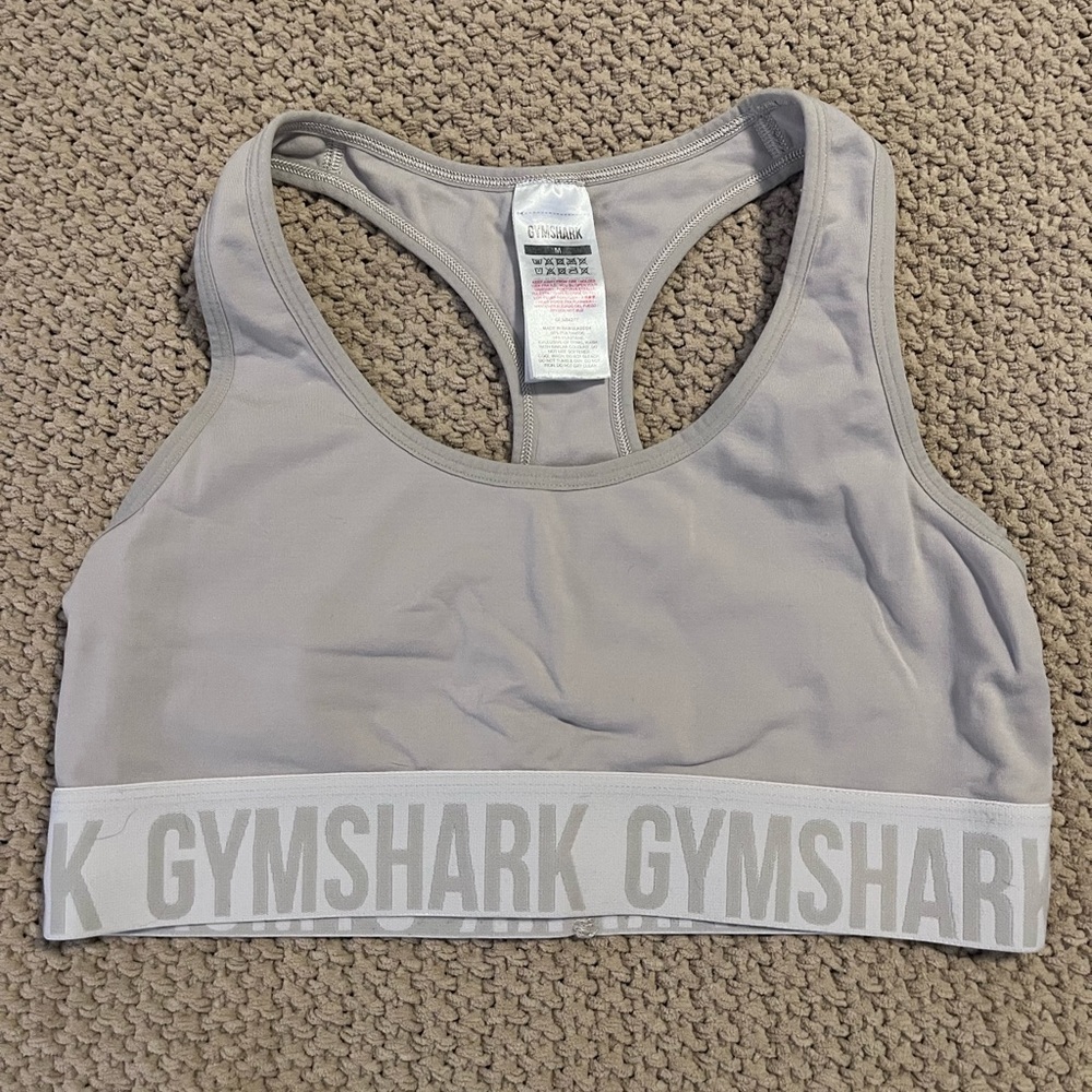 Gymshark Fit Seamless Sports Bra - Grey